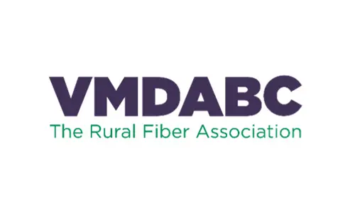 Logo of VM DABC, The Rural Fiber Association, with 