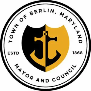 Town of Berlin, Maryland seal.